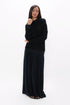Philly  - Cosy Sweater - Black Sand